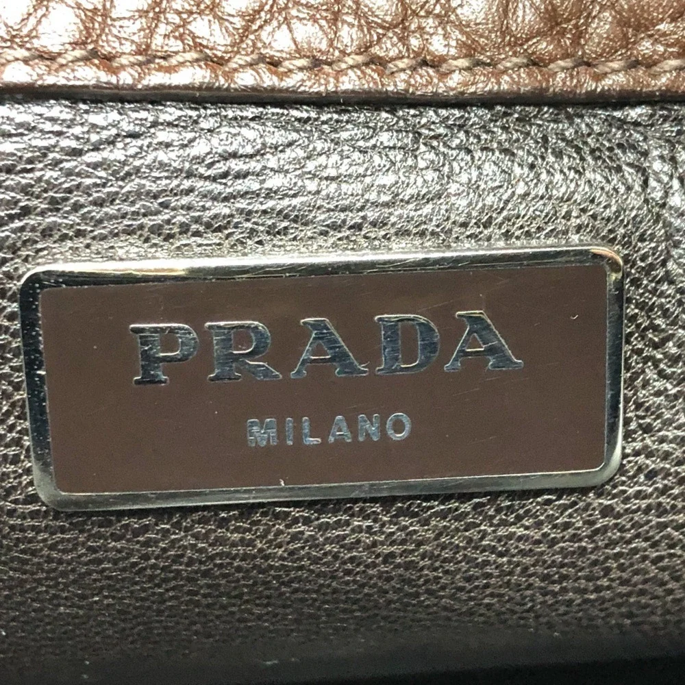 PRADA Brown Shoulder Bag - Picture 11 of 11